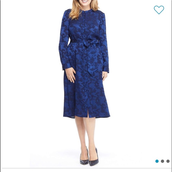 Gal Meets Glam Blue dress NWT - Picture 1 of 8